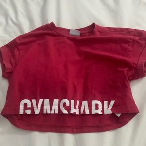 gymshark cropped t shirt